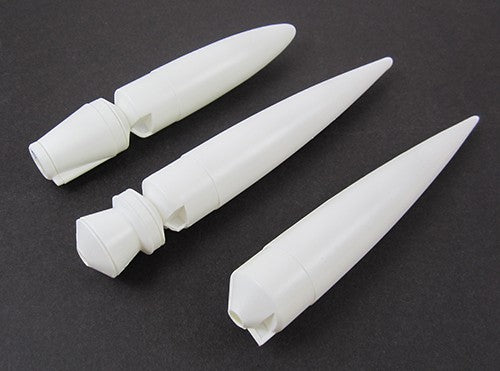 NC-60 Long Nose Cone Asst. for Model Rockets (3pk) - Race Dawg RC