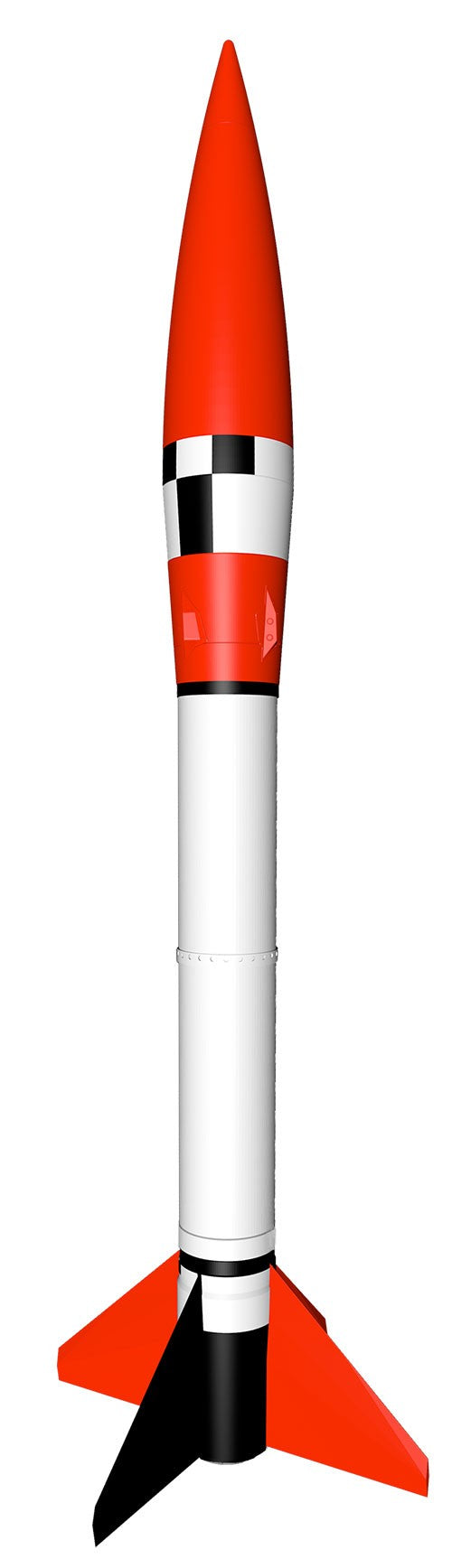 Honest John Model Rocket Kit, Skill Level 3 - Race Dawg RC