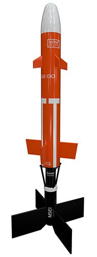 Airborne Surveillance Missile Model Rocket Kit, Skill Level - Race Dawg RC