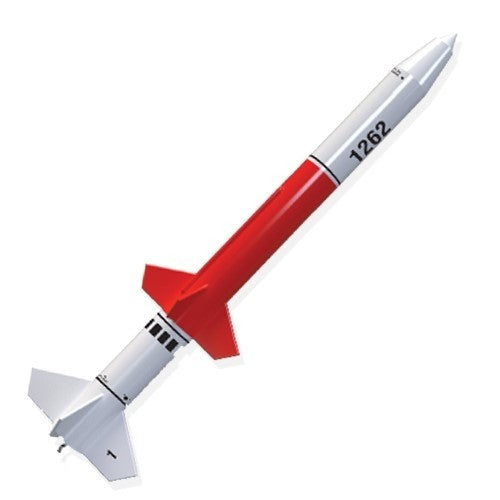 Red Nova Model Rocket Kit, Skill Level 2 - Race Dawg RC