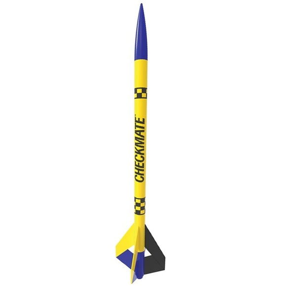 Checkmate Model Rocket Kit, Skill Level 1 - Race Dawg RC