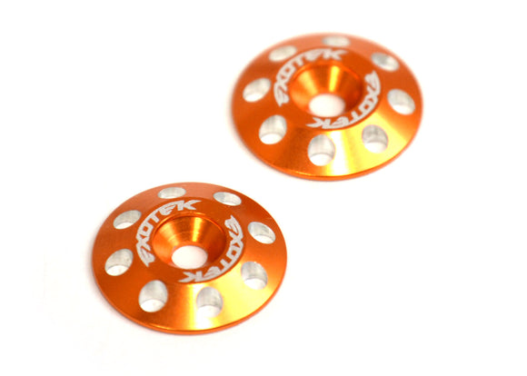 Flite Wing Buttons V2, 6061 Orange - Race Dawg RC