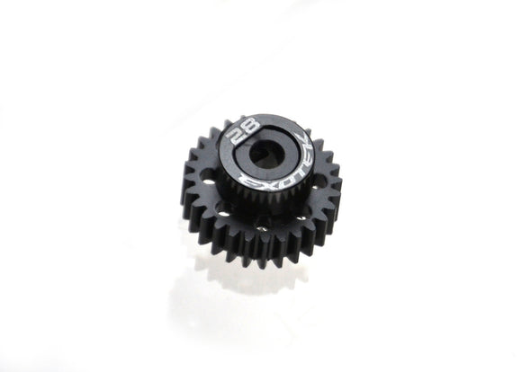 Flite 28t 48p Pinion Black Pom with Alloy Collar - Race Dawg RC