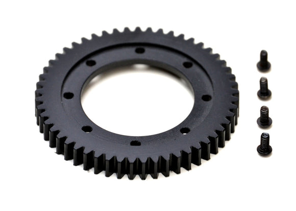 ET410 Machined Spur Gear and Mounting Plate, 32P - Race Dawg RC