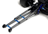 DR10 Wheelie Bar Set, 12" Carbon and Alloy Adjustable - Race Dawg RC