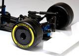 F1 1/10 RUBBER TIRES FRONT 40X (YELLOW-MEDIUM) - Race Dawg RC
