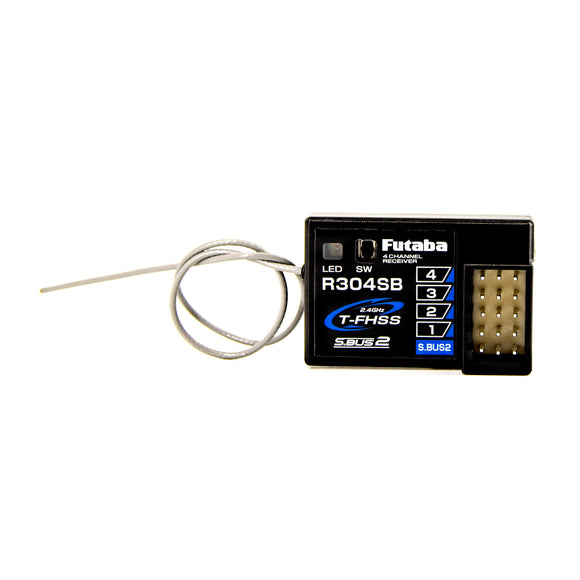 R304SB 2.4GHz T-FHSS 4-Channel Telemetry Enabled Receiver - Race Dawg RC