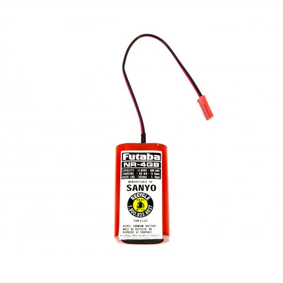 4-Cell 600mAh Square Receiver Battery - Race Dawg RC