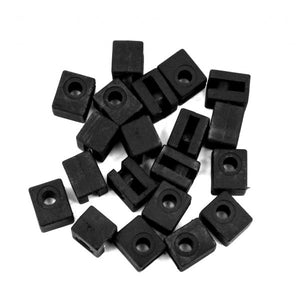 Square Servo Grommets, 20-Pack - Race Dawg RC