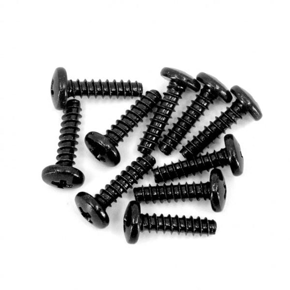 Self Tapping Screws, 2.6mm x 10mm - Race Dawg RC