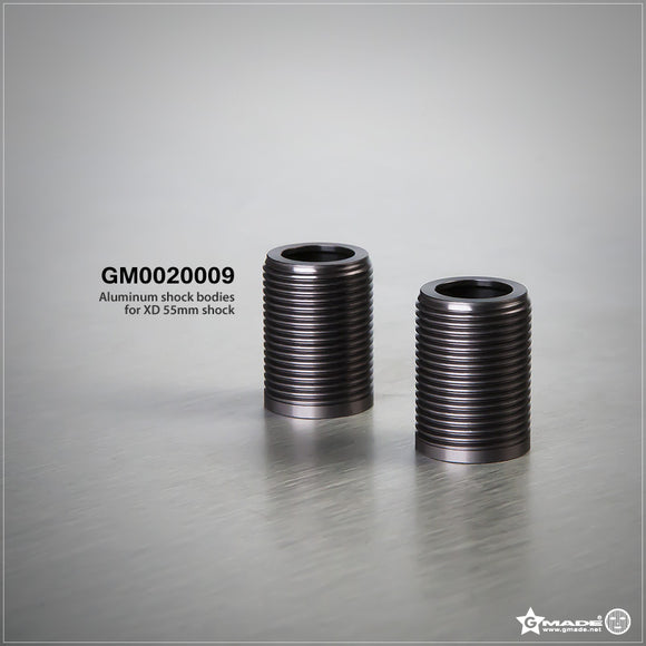 Aluminum Shock Bodies for XD 55mm Shock - Race Dawg RC