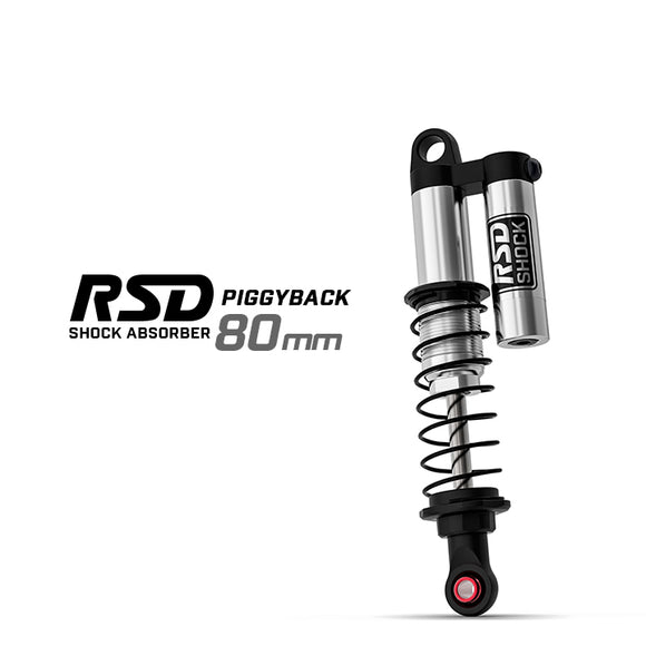RSD Piggyback Shocks, 80mm Length, (2) - Race Dawg RC