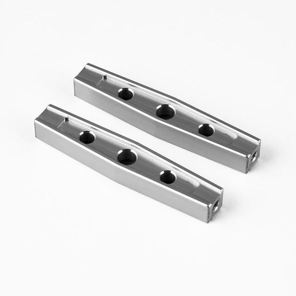 GS01 Machined M3 54mm Upper Link (2) (Silver) - Race Dawg RC