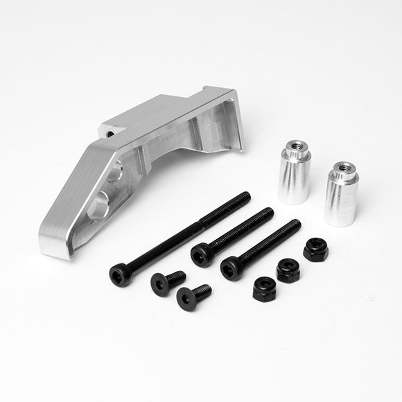 R1 Front Axle Truss Upper Link Mount (Silver) - Race Dawg RC
