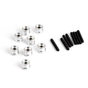 GS01 Aluminum extension rod spacers (8) - Race Dawg RC