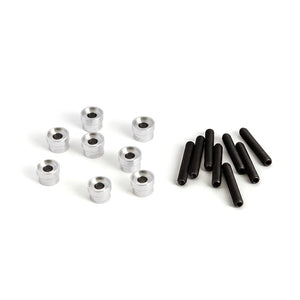 M4 Aluminum Extension Rod Spacers (8) - Race Dawg RC