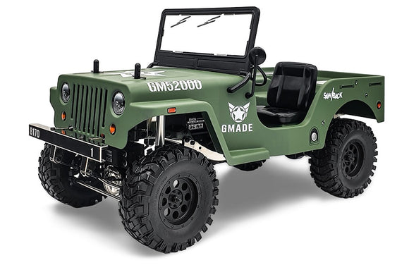 Military Sawback RTR Off-Road 4WD, 1/10th Scale - Race Dawg RC