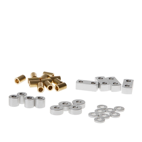 Metal Spacers for GS01 Leaf Spring Kit - Race Dawg RC