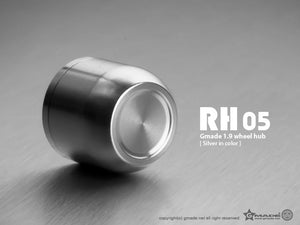 1.9 RH05 Wheel Hubs (Silver) (4) - Race Dawg RC