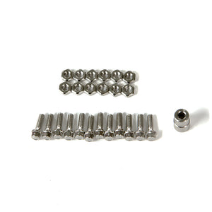 M2.5X8mm Scale Hex Bolt and Nut Set - Race Dawg RC