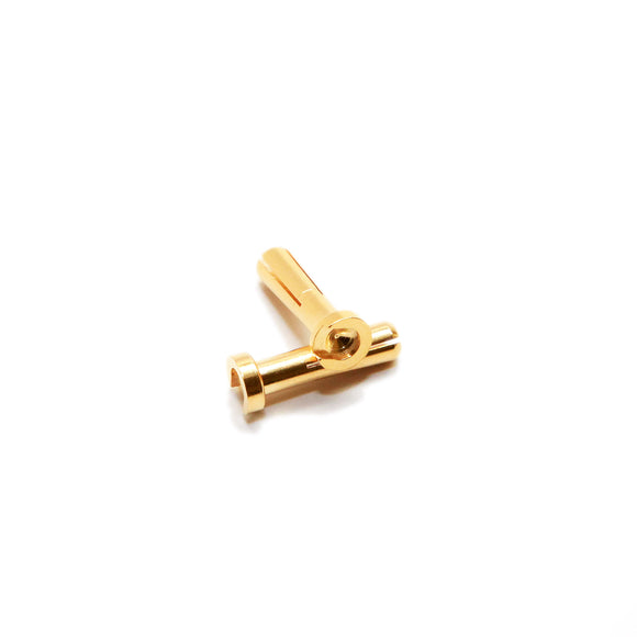 Maclan MAX CURRENT 4mm Gold Bullet Connectors  (2 pcs) - Race Dawg RC