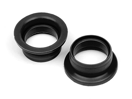 Shaped Exhaust Gasket (21 Size/2pcs) Black - Race Dawg RC