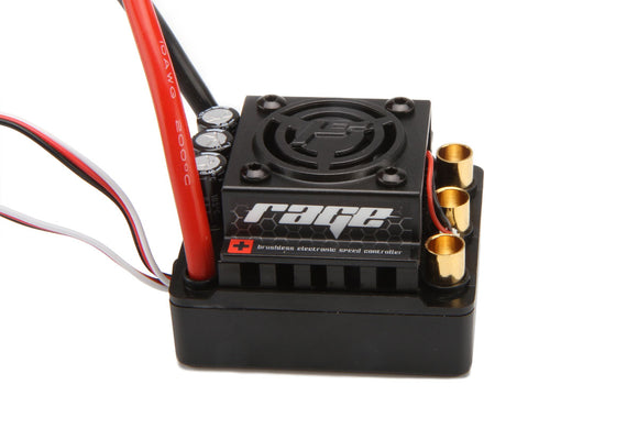 Flux Rage 1:8th Scale 80 Amp Brushless ESC - Race Dawg RC