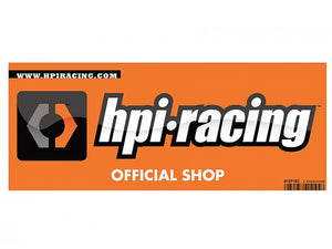 HPI Logo Small Window Sticker - Double Sided - Race Dawg RC
