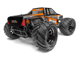 Trimmed And Painted Bullet 3.0 MT Body (Black) - Race Dawg RC
