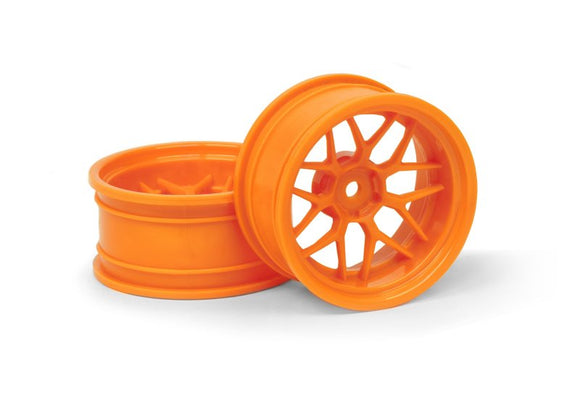 Tech 7 Wheel Orange (9mm/2pcs) - Race Dawg RC
