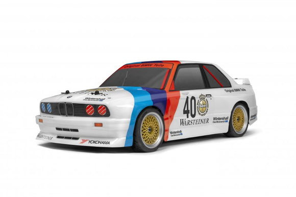 BMW E30 Warsteiner Printed Body (200mm) - Race Dawg RC