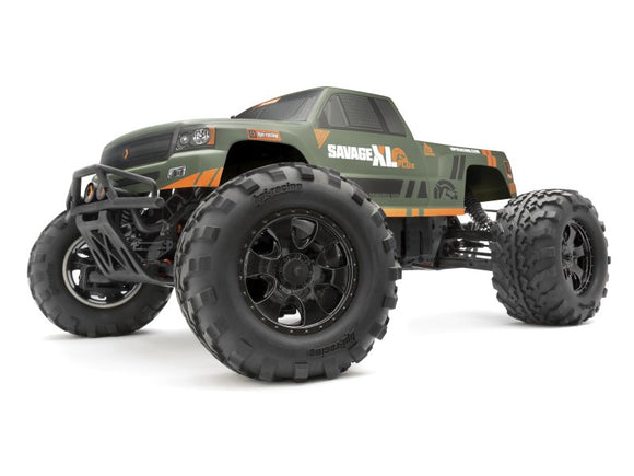 GTXL-1 Clear Truck Body for Savage XL Flux - Race Dawg RC