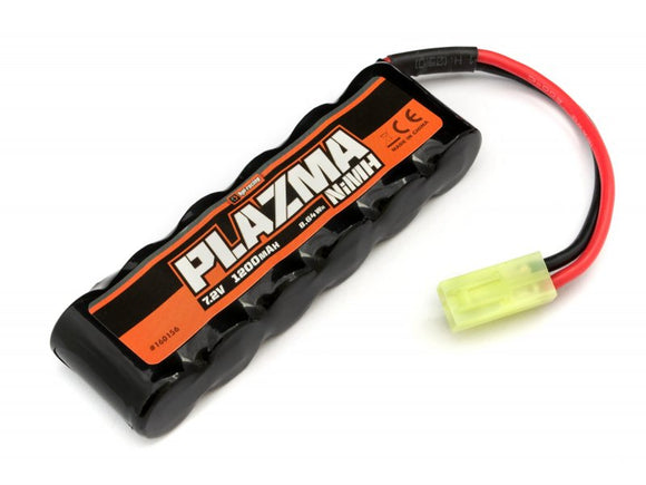 Plazma 7.2V 1200mAh NiMH Mini Stick Battery Pack - Race Dawg RC