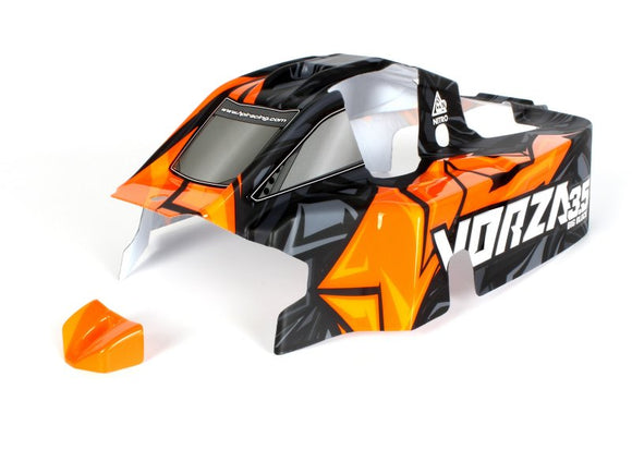 Vorza VB-2 Nitro Buggy Painted Body (Orange) - Race Dawg RC