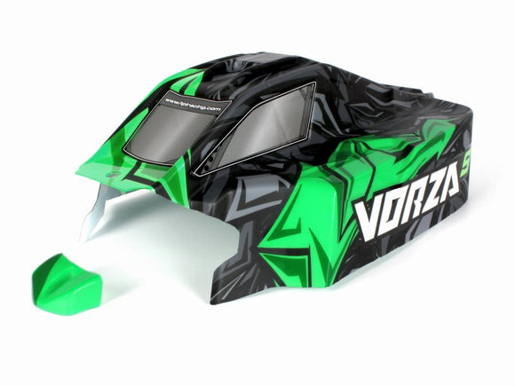 Vorza Buggy VB-2 Flux Buggy Painted Body (Green) - Race Dawg RC