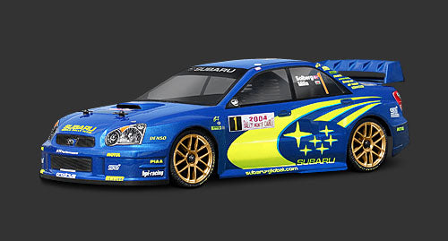Subaru Impreza WRC 2004 Body 200mm WB255mm - Race Dawg RC