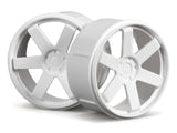 Wheel Set (White)(Micro RS4) - Race Dawg RC