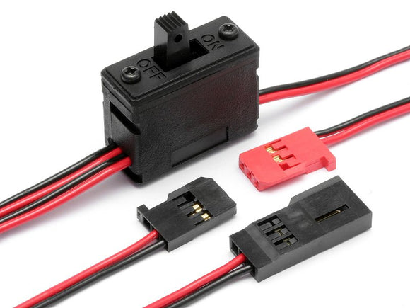 Receiver Switch Battery Charger Connector - Race Dawg RC