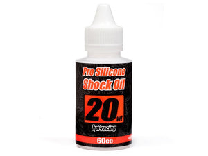 Pro Silicone Shock Oil 20wt (60cc) - Race Dawg RC