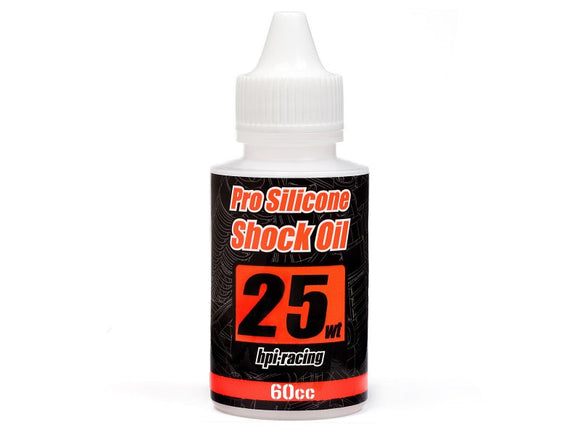 Pro Silicone Shock Oil 25wt (60cc) - Race Dawg RC