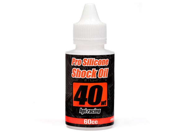 Pro Silicone Shock Oil 40wt (60cc) - Race Dawg RC