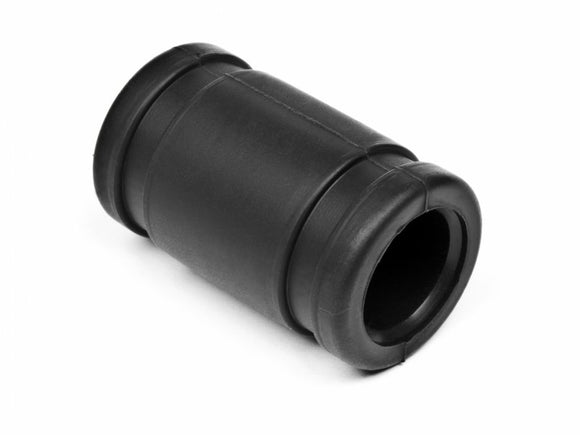 Silicone Exhaust Coupling 15X25X40mm (Black) - Race Dawg RC