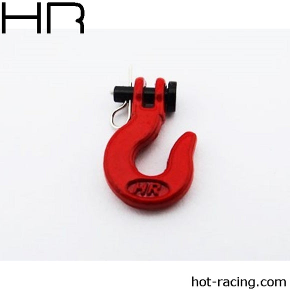 Winch 1/10 Scale Hook (Red) - Race Dawg RC