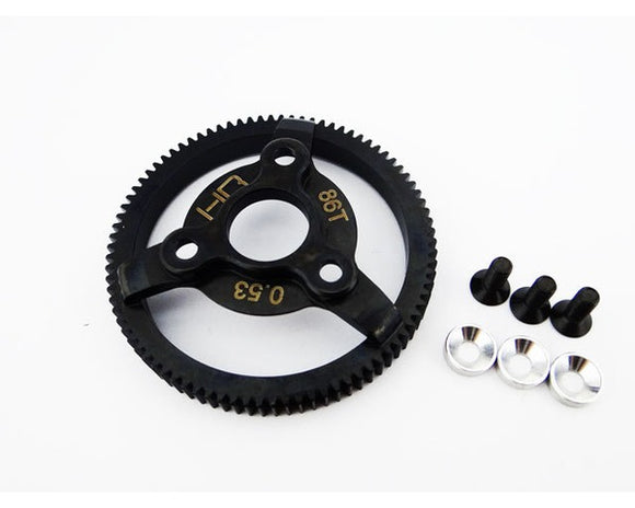 Steel Spur Gear, 48 Pitch, 87 Tooth - Race Dawg RC