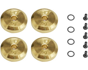 +4mm Steel Axles Brass Weight, for SCX24 - Race Dawg RC