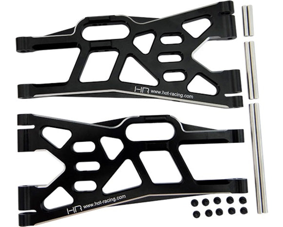 Aluminum Front Lower Arm Set Black, for Traxxas X-Maxx - Race Dawg RC