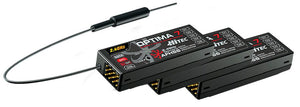Optima 7 - 7-Channel 2.4GHz Receiver (Triple Pack) - Race Dawg RC