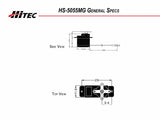 HS-5055MG Digital Metal Gear Sub Micro Servo, .17sec/22oz - Race Dawg RC