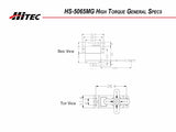 HS-5065MG Digital Micro Metal Gear Universal Servo, - Race Dawg RC