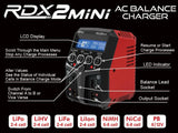 RDX2 Mini 100 Watt Dual Port AC Balance Charger - Race Dawg RC